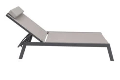 VILLANA 2er-Set Sonnenliegen, Anthrazit/grau, Alu/Textil, 198x66x32cm, Mit Beistelltisch 45x45cm -Ausgewählte Geschäfte Für Garten- Und Outdoor-Produkte 10 13885.jpg