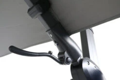 OUTFLEXX Ampelschirm, Anthrazit, Pulverbesch. Aluminium, 300x300 Cm, Inkl. Plattenständer, Twist-Funktion -Ausgewählte Geschäfte Für Garten- Und Outdoor-Produkte 10 16109.jpg