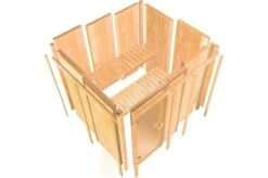 KARIBU Sauna Ainur, Fichtenholz 68 Mm, Eckeinstieg, Ca. 3,7m² -Ausgewählte Geschäfte Für Garten- Und Outdoor-Produkte 10 20264 8.jpg