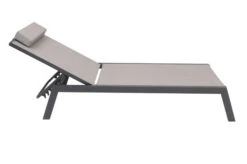 VILLANA 2er-Set Sonnenliegen, Anthrazit/grau, Alu/Textil, 198x66x32cm, Mit Beistelltisch 45x45cm -Ausgewählte Geschäfte Für Garten- Und Outdoor-Produkte 11 13885.jpg