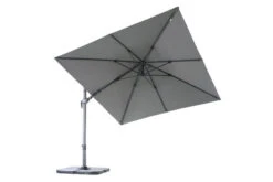 OUTFLEXX Ampelschirm, Anthrazit, Pulverbesch. Aluminium, 300x300 Cm, Inkl. Plattenständer, Twist-Funktion -Ausgewählte Geschäfte Für Garten- Und Outdoor-Produkte 11 16109.jpg