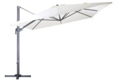 OUTFLEXX Ampelschirm, Anthrazit/creme, Pulverbesch. Aluminium, 400x300cm, Inkl. Plattenständer 23 OUTFLEXX Ampelschirm, Anthrazit/creme, Pulverbesch. Aluminium, 400x300cm, Inkl. Plattenständer -Ausgewählte Geschäfte Für Garten- Und Outdoor-Produkte 11 18347.jpg