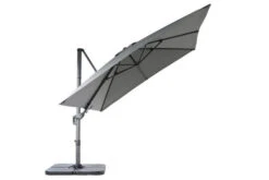 OUTFLEXX Ampelschirm, Anthrazit, Pulverbesch. Aluminium, 300x300 Cm, Inkl. Plattenständer, Twist-Funktion -Ausgewählte Geschäfte Für Garten- Und Outdoor-Produkte 12 16109.jpg