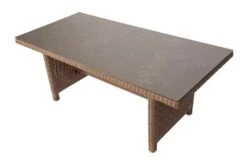 OUTFLEXX Dining Tisch, Hellbraun, Polyrattan, 200 X 95 Cm, Tischplatte Spraystone, 6mm -Ausgewählte Geschäfte Für Garten- Und Outdoor-Produkte 12 20676.jpg