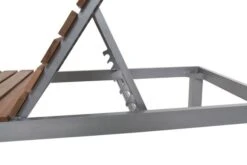 VILLANA Gartenliege, Alu / FSC-Akazienholz, 200 X 70 X 33 Cm, 4-Stufen Verstellbar -Ausgewählte Geschäfte Für Garten- Und Outdoor-Produkte 14 16457.jpg