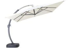 OUTFLEXX Luxus Ampelschirm, Anthrazit/creme, Edelstahl/Aluminium, 350x350cm, Inkl. Schirmständer Und Schutzhülle -Ausgewählte Geschäfte Für Garten- Und Outdoor-Produkte 15 18351.jpg