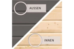 KARIBU Anlehnhaus Bomlitz 3, Terragrau, Fichtenholz 19mm, 255 X 268 X 243 Cm, Pultdach, Exkl. Fußboden -Ausgewählte Geschäfte Für Garten- Und Outdoor-Produkte 17864 5 06.jpg