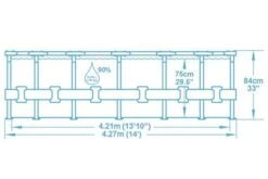 BESTWAY Steel Pro MAX Pool Mit Gestell, Grau, TriTech/Stahl, Ø427x84cm, Mit Filterpumpe -Ausgewählte Geschäfte Für Garten- Und Outdoor-Produkte 19174 5.jpg