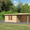 KARIBU Gartenhaus Trittau 5, Naturbelassen, Fichtenholz 40mm, 576 X 297 X 217 Cm, Pultdach, Anbau 3,3m Mit Rückwand 1 KARIBU Gartenhaus Trittau 5, Naturbelassen, Fichtenholz 40mm, 576 X 297 X 217 Cm, Pultdach, Anbau 3,3m Mit Rückwand -Ausgewählte Geschäfte Für Garten- Und Outdoor-Produkte 19433 7 01.jpg