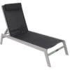 VILLANA Gartenliege, Silber/schwarz, Aluminium/Textil, 198 X 60 X 32 Cm, Verstellbar 2 VILLANA Gartenliege, Silber/schwarz, Aluminium/Textil, 198 X 60 X 32 Cm, Verstellbar -Ausgewählte Geschäfte Für Garten- Und Outdoor-Produkte 1 13400.jpg