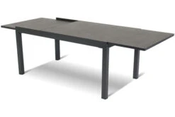 HARTMAN Ausziehtisch Tipperary Xerix/stone Grey, Aluminium/HPL, 160/260x93cm