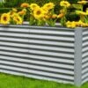 OUTFLEXX Hochbeet, Silber, Zincalume, Pulverbeschichtet, 180 X 90 X 84 Cm -Ausgewählte Geschäfte Für Garten- Und Outdoor-Produkte 1 13724.jpg