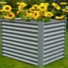 OUTFLEXX Hochbeet, Silber, Zincalume, Pulverbeschichtet, 120x90x84 Cm -Ausgewählte Geschäfte Für Garten- Und Outdoor-Produkte 1 14887.jpg