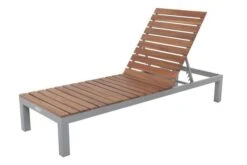 VILLANA Gartenliege, Alu / FSC-Akazienholz, 200 X 70 X 33 Cm, 4-Stufen Verstellbar -Ausgewählte Geschäfte Für Garten- Und Outdoor-Produkte 1 16457.jpg