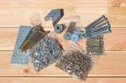 KARIBU Beschlagbeutel Für Carport Eco, Metall