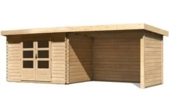 KARIBU Gartenhaus Bastrup 3, Fichtenholz 28 Mm