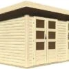 KARIBU Gartenhaus Schönbuch, Fichtenholz 38 Mm, Naturbelassen 2 KARIBU Gartenhaus Schönbuch, Fichtenholz 38 Mm, Naturbelassen -Ausgewählte Geschäfte Für Garten- Und Outdoor-Produkte 1 18040 1.jpg
