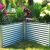 OUTFLEXX Eck-Hochbeet, Silber, Zincalume, 210x210x90x84cm -Ausgewählte Geschäfte Für Garten- Und Outdoor-Produkte 1 18169.jpg