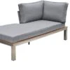 OUTFLEXX Chaiselongue, Silber/grau, Edelstahl/FSC-Teakholz/Textil, 158 X 76 X 64 Cm -Ausgewählte Geschäfte Für Garten- Und Outdoor-Produkte 1 18295.jpg