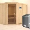 KARIBU Systemsauna Malin, Fichtenholz 68mm, Eckeinstieg, Ca. 4,2m² 1 KARIBU Systemsauna Malin, Fichtenholz 68mm, Eckeinstieg, Ca. 4,2m² -Ausgewählte Geschäfte Für Garten- Und Outdoor-Produkte 1 18418 12.jpg
