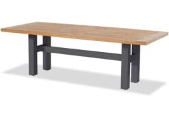 HARTMAN Exklusivmodell YasmaniEsstisch, Xerix/natur, Alu/Teak, 240x100cm