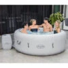 BESTWAY Lay-Z-Spa Paris AirJet Whirlpool, Weiß, Vinyl/Kunstleder, Ø196x66cm -Ausgewählte Geschäfte Für Garten- Und Outdoor-Produkte 1 19182.jpg