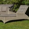 Ploß Rabida Comfort Rollliege, Champagner-meliert, Polyrattan, 198x68x44cm, Verstellbar, Hohe Sitzhöhe -Ausgewählte Geschäfte Für Garten- Und Outdoor-Produkte 1 20165.jpg