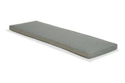 OUTFLEXX Bankauflage, Grau, Olefin, 190x40x5cm, Für Oxford Bank 20338, Mit Reißverschluss