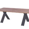 HARTMAN Xanadu Esstisch, Xerix, Alu / Teakholz, 220 X 100 Cm, X-Gestell -Ausgewählte Geschäfte Für Garten- Und Outdoor-Produkte 1 20405.jpg