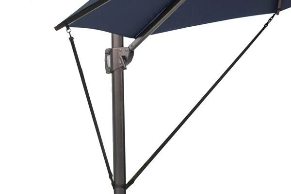 OUTFLEXX Windsicherung Für Ampelschirme, Anthrazit, Polyester, Zum Anklippen 3 OUTFLEXX Windsicherung Für Ampelschirme, Anthrazit, Polyester, Zum Anklippen