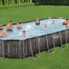 BESTWAY Power Steel Pool, Holz-Optik (dunkelgrau), TriTech, 732x366x122cm, Oval, Mit Filterpumpe, Leiter, Abdeckplane -Ausgewählte Geschäfte Für Garten- Und Outdoor-Produkte 1 21942.jpg