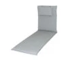 DOPPLER Lyra Liegenauflage, Hellgrau, Baumwolle/Polyester, 200x60x7cm, Inkl. Befestigungsbänder Und Kopfkissen -Ausgewählte Geschäfte Für Garten- Und Outdoor-Produkte 1 21990.jpg
