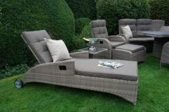 Ploß Rabida Comfort Rollliege, Champagner-meliert, Polyrattan, 198x68x44cm, Verstellbar, Hohe Sitzhöhe 41 Ploß Rabida Comfort Rollliege, Champagner-meliert, Polyrattan, 198x68x44cm, Verstellbar, Hohe Sitzhöhe -Ausgewählte Geschäfte Für Garten- Und Outdoor-Produkte 20 20165.jpg