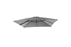 OUTFLEXX Ersatzdach Für Ampelschirme, Anthrazit, Polyester, 300x300cm