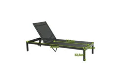 OUTFLEXX Rollliege, Anthrazit Matt, Aluminium, 193x60x32,5cm, Rückenlehne Verstellbar -Ausgewählte Geschäfte Für Garten- Und Outdoor-Produkte 21771 5.jpg