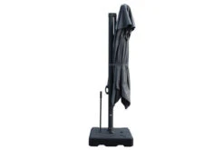 OUTFLEXX Ampelschirm, Anthrazit, Aluminium/Polyester, 300x400cm, Rechteckig -Ausgewählte Geschäfte Für Garten- Und Outdoor-Produkte 21789 4.jpg