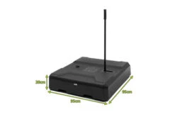 OUTFLEXX Schirmständer, Anthrazit, HDPE, 95x95x20cm, Bis Ca. 138kg Befüllbar -Ausgewählte Geschäfte Für Garten- Und Outdoor-Produkte 21790 5.jpg