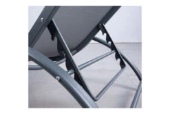 LECO Sonnenliege, Grau, Aluminium/Textilene -Ausgewählte Geschäfte Für Garten- Und Outdoor-Produkte 21879 4.jpg