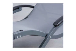 LECO Sonnenliege, Grau, Aluminium/Textilene -Ausgewählte Geschäfte Für Garten- Und Outdoor-Produkte 21879 7.jpg