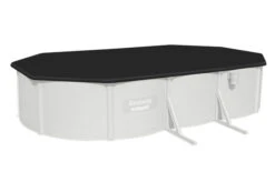 BESTWAY Hydrium Pool Komplett-Set, Grau, Stahl/PVC, 610x360x120cm, Oval, Mit Sandfilter, Leiter, Abdeck- Und Bodenplane -Ausgewählte Geschäfte Für Garten- Und Outdoor-Produkte 21949 04.jpg