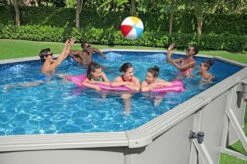 BESTWAY Hydrium Pool Komplett-Set, Grau, Stahl/PVC, 610x360x120cm, Oval, Mit Sandfilter, Leiter, Abdeck- Und Bodenplane -Ausgewählte Geschäfte Für Garten- Und Outdoor-Produkte 21949 15.jpg