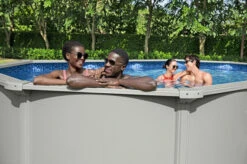 BESTWAY Hydrium Pool Komplett-Set, Grau, Stahl/PVC, 610x360x120cm, Oval, Mit Sandfilter, Leiter, Abdeck- Und Bodenplane -Ausgewählte Geschäfte Für Garten- Und Outdoor-Produkte 21949 19.jpg