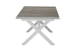 SIENA GARDEN Sincro Ausziehtisch, Matt Weiß-grau/washed Grey, Alu/Keramik, 200/260x100 Cm, Synchroner Auszugsmechanismus -Ausgewählte Geschäfte Für Garten- Und Outdoor-Produkte 21998 10.jpg