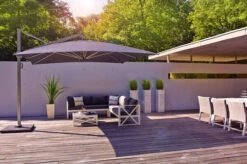 SIENA GARDEN Stratos Ampelschirm, Anthrazit/grau Meliert, Alu/Polyester, 300x400 Cm, UPF 50+, 360° Drehbar, 6-fach Neigbar -Ausgewählte Geschäfte Für Garten- Und Outdoor-Produkte 22009 9.jpg