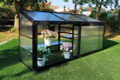 OUTFLEXX Gewächshaus, Schwarz, Alu/Polycarbonat, 186x61x86cm, Pulverbeschichtet -Ausgewählte Geschäfte Für Garten- Und Outdoor-Produkte 22271 4.jpg