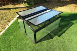 OUTFLEXX Gewächshaus, Schwarz, Alu/Polycarbonat, 120x90x57cm, Pulverbeschichtet -Ausgewählte Geschäfte Für Garten- Und Outdoor-Produkte 22272 6.jpg