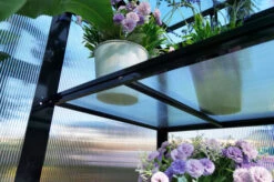 OUTFLEXX Gewächshaus, Schwarz, Alu/Polycarbonat, 111x61x175cm, Pulverbeschichtet -Ausgewählte Geschäfte Für Garten- Und Outdoor-Produkte 22273 14.jpg