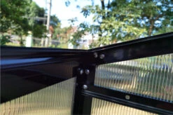 OUTFLEXX Gewächshaus, Schwarz, Alu/Polycarbonat, 111x61x175cm, Pulverbeschichtet -Ausgewählte Geschäfte Für Garten- Und Outdoor-Produkte 22273 16.jpg