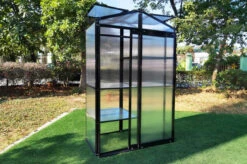OUTFLEXX Gewächshaus, Schwarz, Alu/Polycarbonat, 111x61x175cm, Pulverbeschichtet -Ausgewählte Geschäfte Für Garten- Und Outdoor-Produkte 22273 9.jpg