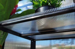 OUTFLEXX Gewächshaus, Schwarz, Alu/Polycarbonat, 91x51x168cm, Pulverbeschichtet -Ausgewählte Geschäfte Für Garten- Und Outdoor-Produkte 22274 12.jpg